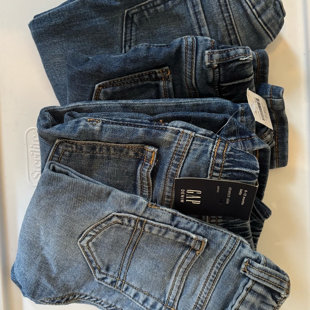 Gap, OK and H&M Denim Jeans Bundle 6-12 months